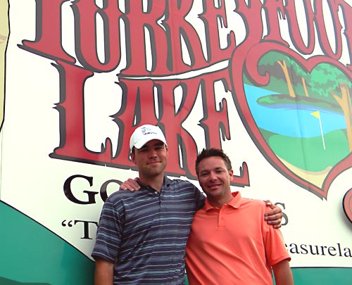 Pete Skirpstas Jeremy King at Turkeyfoot Golf Links