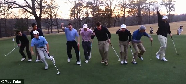 Nine Putts at Once