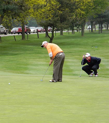 Mike Kracker and Jeff Mallette 2013 Turkeyfoot 2M Scramble