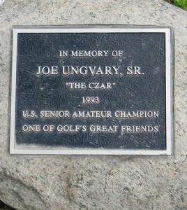 Joe Ungvary Sr Memorial Rock Good Park