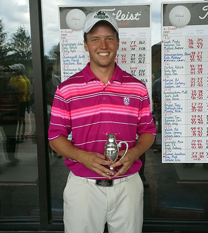 Jonathan Reimer 2013 Shawnee Hills Course Champ