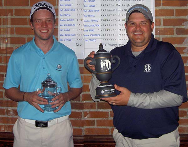 Jonathan Reimer won the Tour Championship event at Manakiki on Saturday, while Dave Sotka earned Player of the Year honors again.