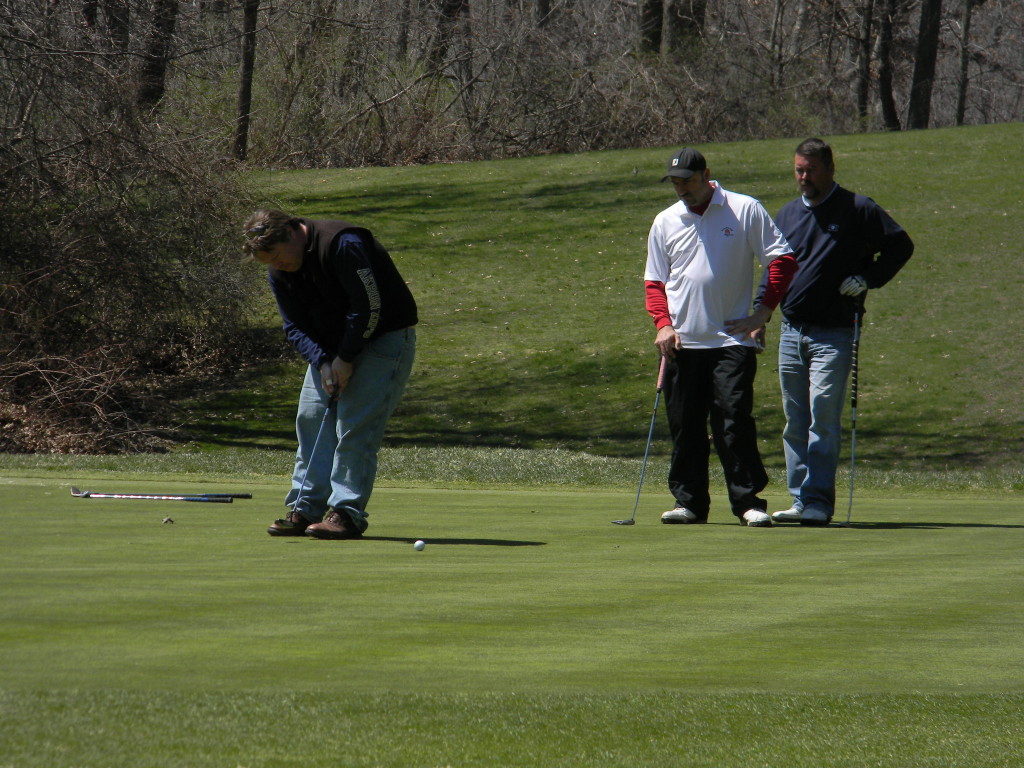 Dave Trier, Bob Spino, Dan Marr April 2014 Fairways at Twin Lakes 2-M Scramble