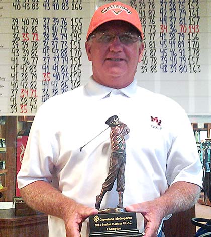 Doug Savage 2014 Cleveland Senior Masters Champion