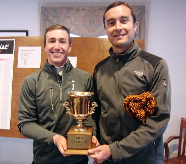 Nick Palladino and Dan Metzendorf 2014 Barbour Cup Champs