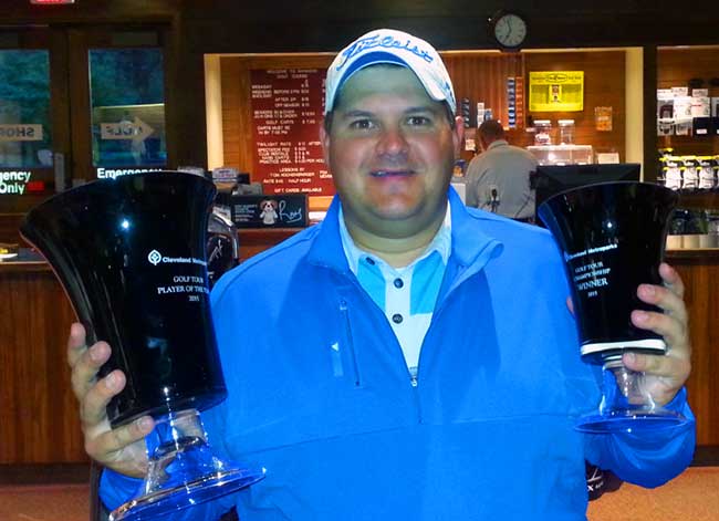 Dave Sotka Cleveland Metroparks Golf 2015 Player of the Year