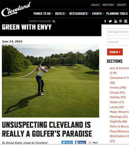 this is cleveland golf