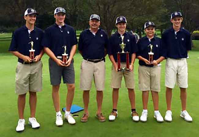 2016 Hoban JV Golf Team