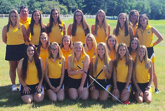 2016 Medina Bees Girls High School Golf Team