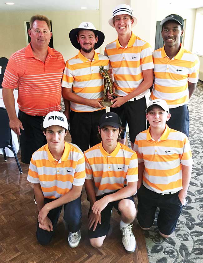 2016 Ashland boys High School Golf Team