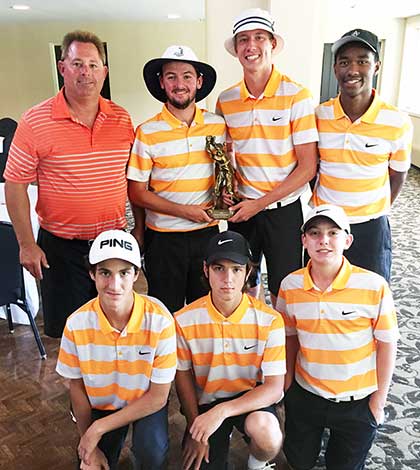 2016 Ashland Boys High School Golf Team