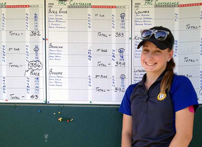 Amanda Baker 2016 PAC Medalist