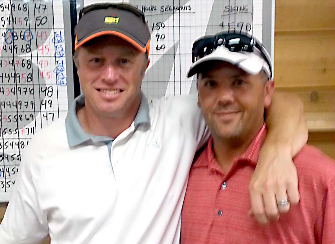 Shayne Bishop and Ken Koprivec 2016 Chippewa Scratch League Champions