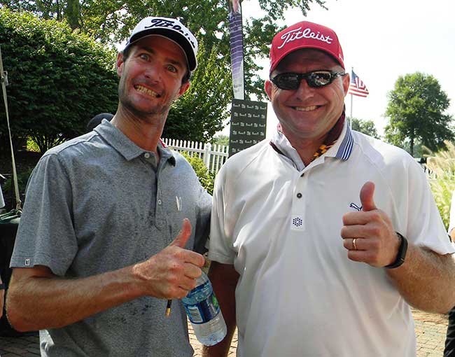 Nick Lindheim and Derek Duda at 2016 DAP Championship