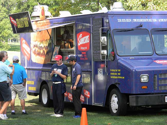 Swenson's Food Truck at Canterbury