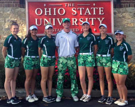 2016 cloverleaf girls golf team