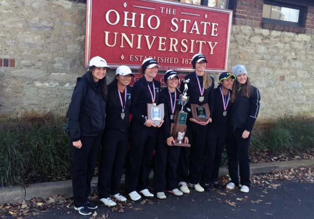 2016 Highland Girls Golf Team at State Championships