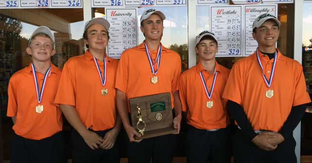 2016 Div I Boys HS District Champs Green