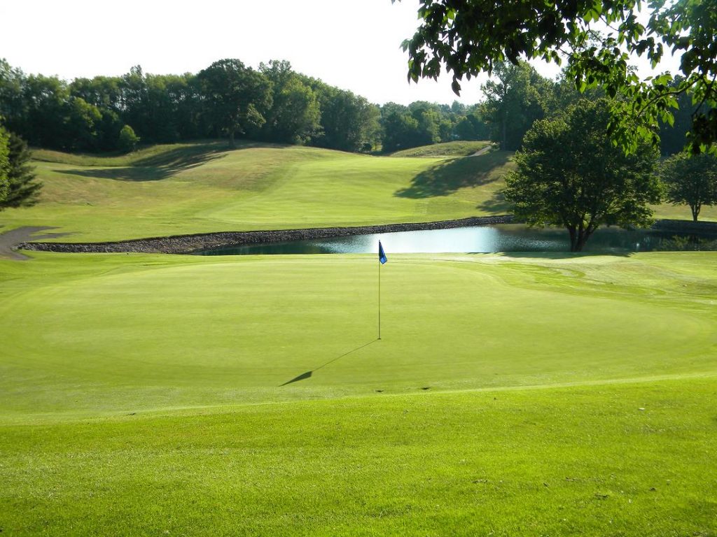 The 16th hole at Chippewa Golf Club, Doylestown Ohio