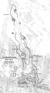 Schematic of Fox Den Holes 5 & 6 for 2017