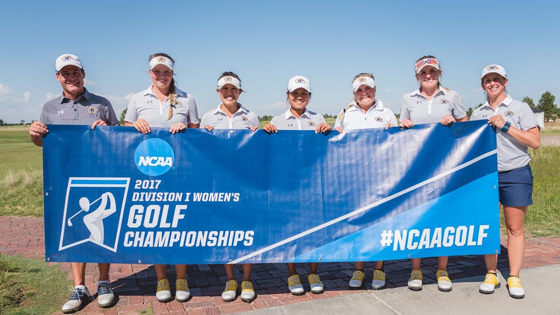 The Kent State Women's Golf Team earns a trip to the NCAA National Championship