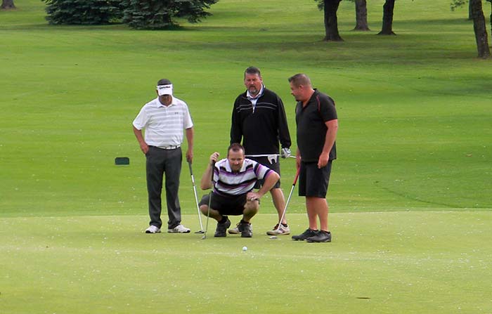 Ken Koprivec, Mike Simpson, Dan Marr and Rob Sample