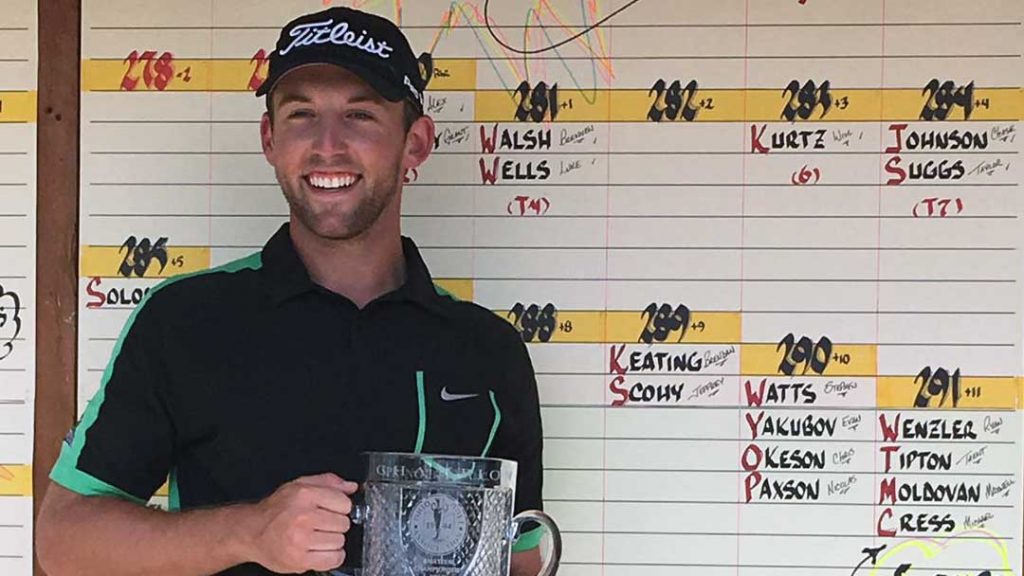 Austin Sipe 2017 Ohio Amateur Champion