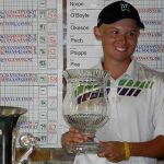 2017 Cleveland Am Champ Matthew McAdoo with trophy