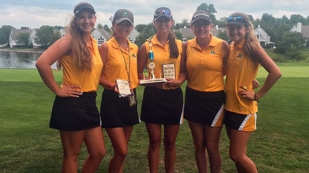 Medina Girls High School Golf Team 2017 Twinsburg Invitational Champions