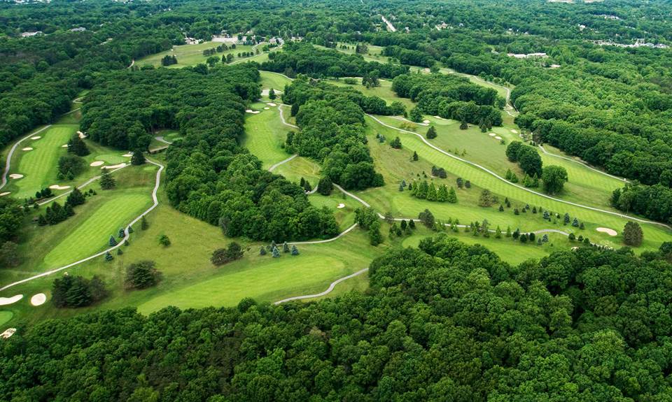 Aerial view of Sleepy Hollow GC, Brecksville