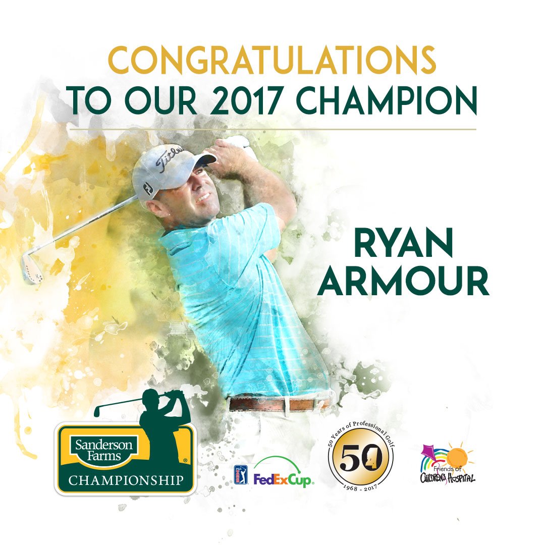 Ryan Armour 2017 Sanderson Farms Championship Winner