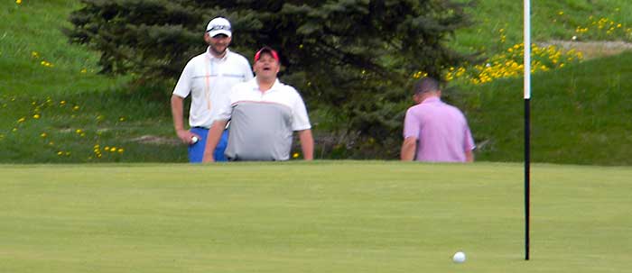 a lucky chip at the 2018 Boulder Creek Spring 3-M Scramble