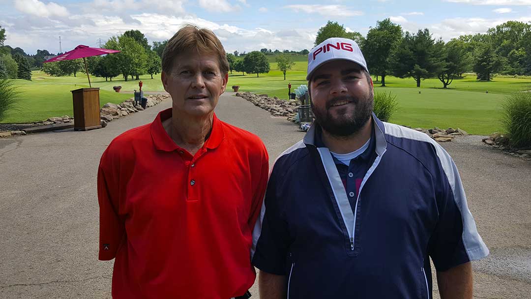 2018 ADGA Stroke Play winners Larry Lahnan and Jimmy Wild