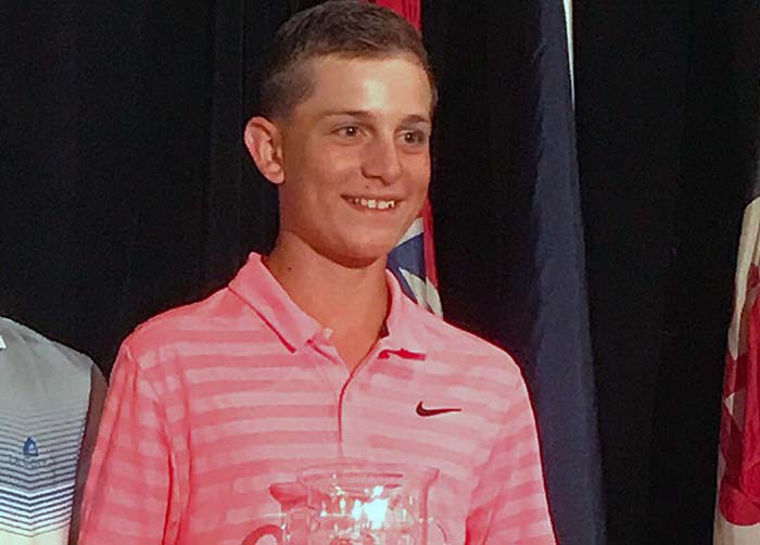 Nolan Hayes 2018 U.S. Kids Teen World Championship Pinehurst