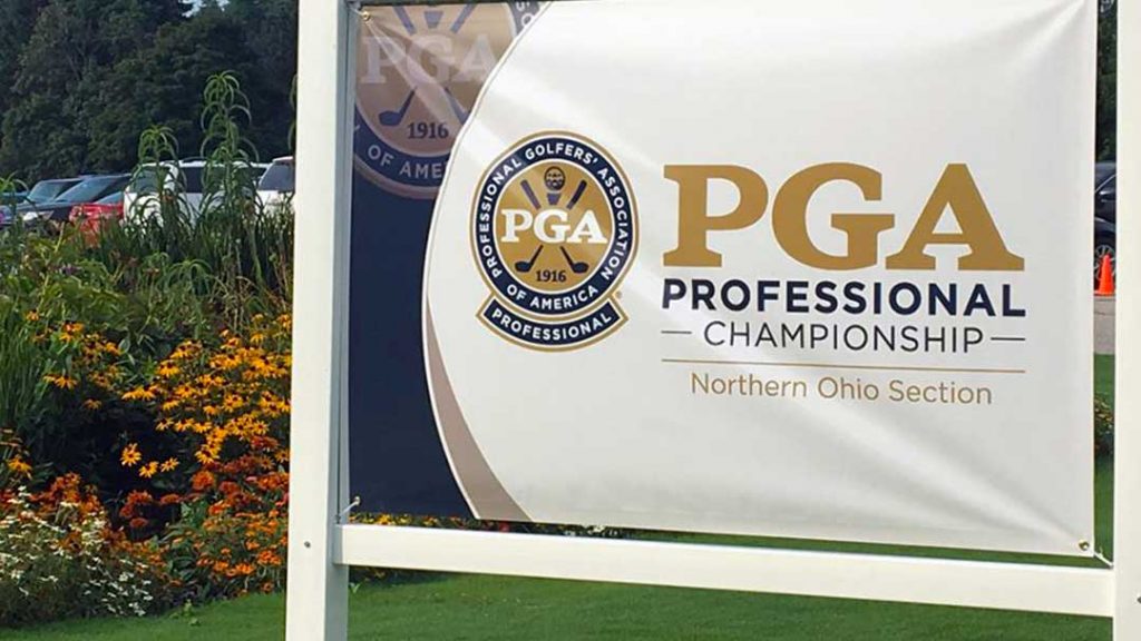 2018 NOPGA Professional Championship sign