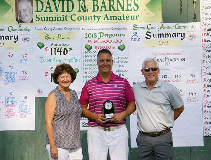 2018 Summit County Am trophy presentation