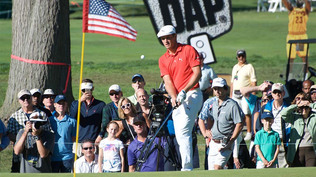 2016 DAP Championship winner Bryson DeChambeau at Canterbury Golf Club, Cleveland OH