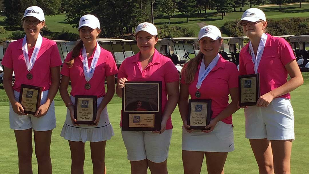 2018 Walsh Jesuit Girls Golf - North Coast League Champions