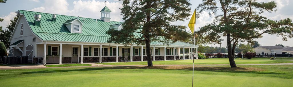 the clubhouse at Dragon Ranch Golf Club