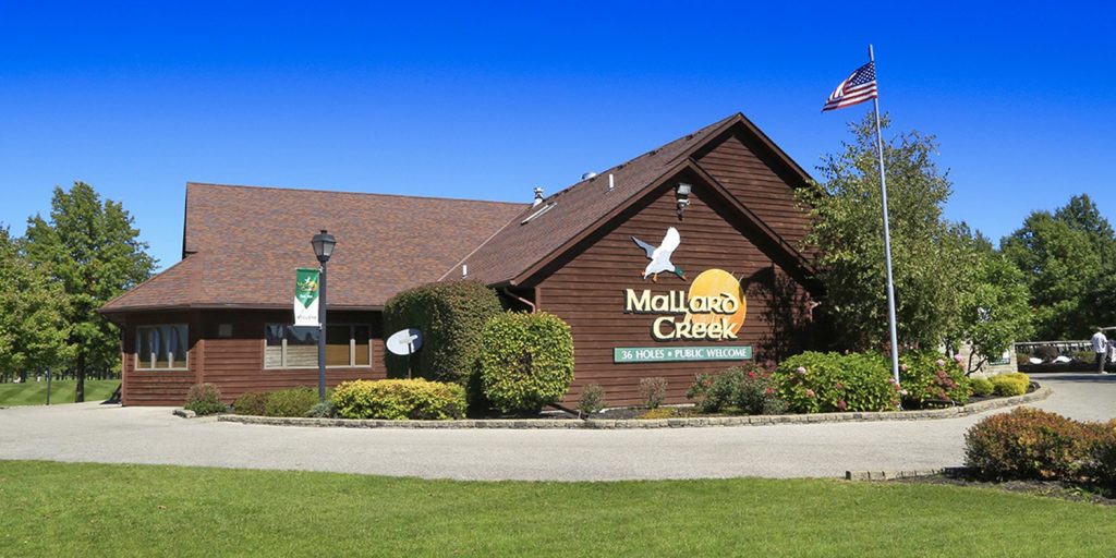 The clubhouse at Mallard Creek Golf Club