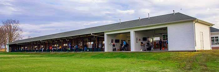 Windmill Golf Center covered heated range and club fitting labs