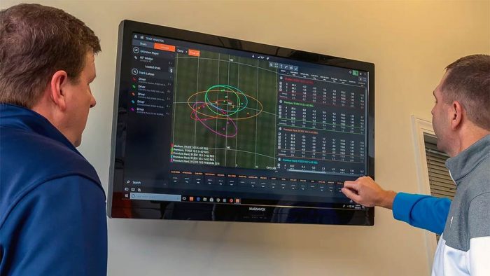 Trackman fittings at Windmill Golf Center