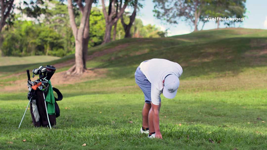 ball moved during search 2019 Rules of Golf