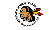 Logo for the Chippewa Monday 2-Man Scratch League, Doylestown Ohio