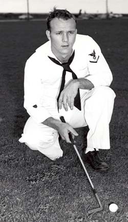 Cleveland Coast Guard member Arnold Palmer, in 1952