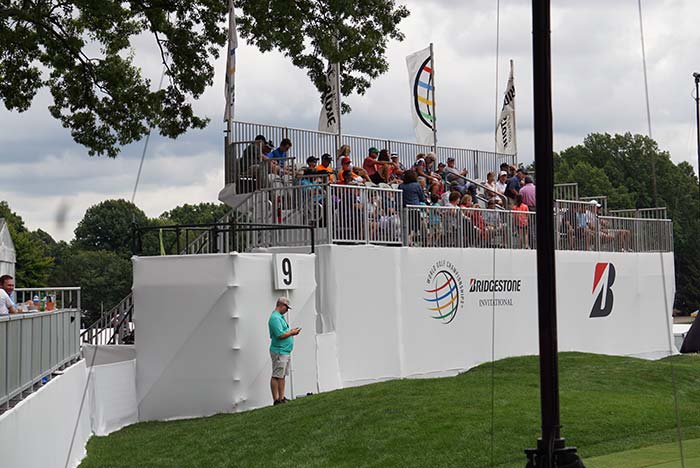 2018 Bridgestone Invitational 9th green