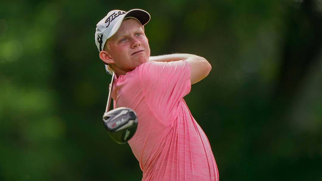 Maxwell Moldovan 2019 U.S. Junior Amateur during Wednesday July 18 match play rounds.