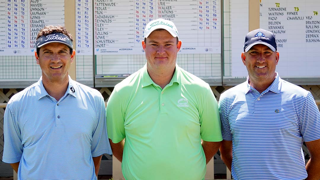 Brad Wilder of KY, Kent Monas of Akron, and Chuck Radabaugh of Maumee