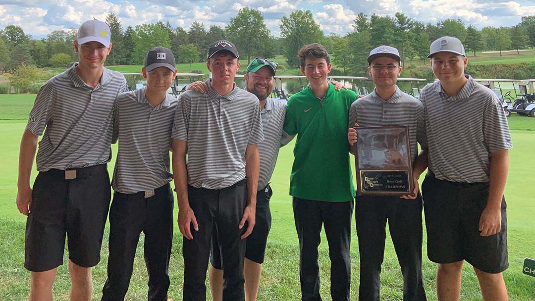 2019 Medina Boys Golf Team