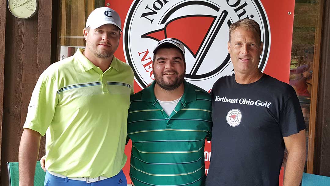 Ryan Stefanski, Jimmy Wild, Allen Freeman 2019 NEOHgolf.com Raintree Stableford+Skins